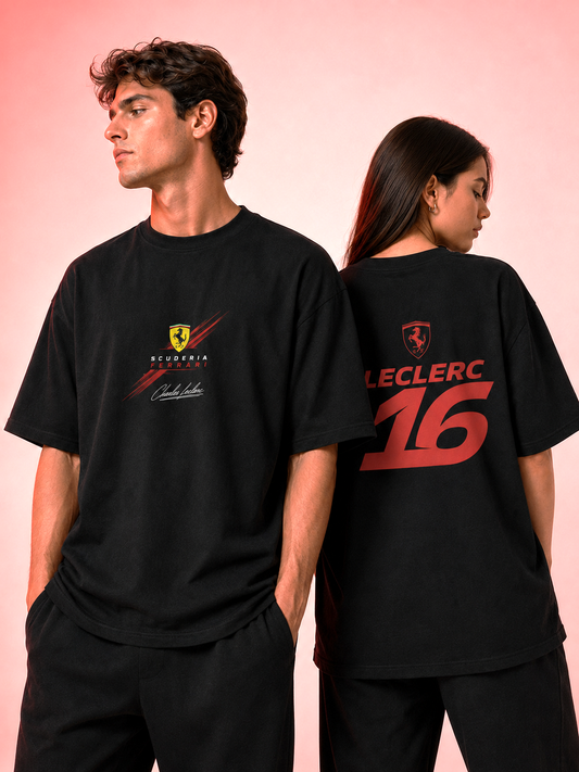 CHARLES LECLERC Ferrari F1 Oversized T-shirt