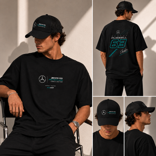 George RUSSEL F1 Mercedes Set (T-shirt + CAP)