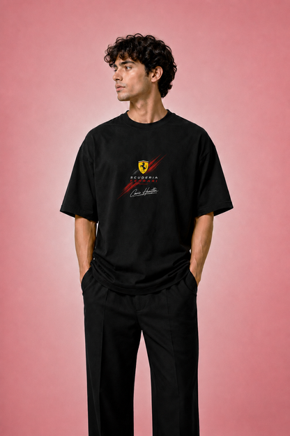 Lewis HAMILTON F1 Ferrari Set (T-shirt + CAP)