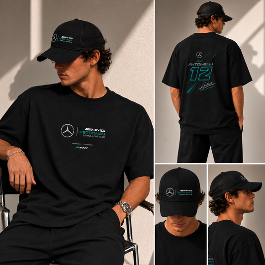 Kimi ANTONELLI F1 Mercedes Set (T-shirt + CAP)