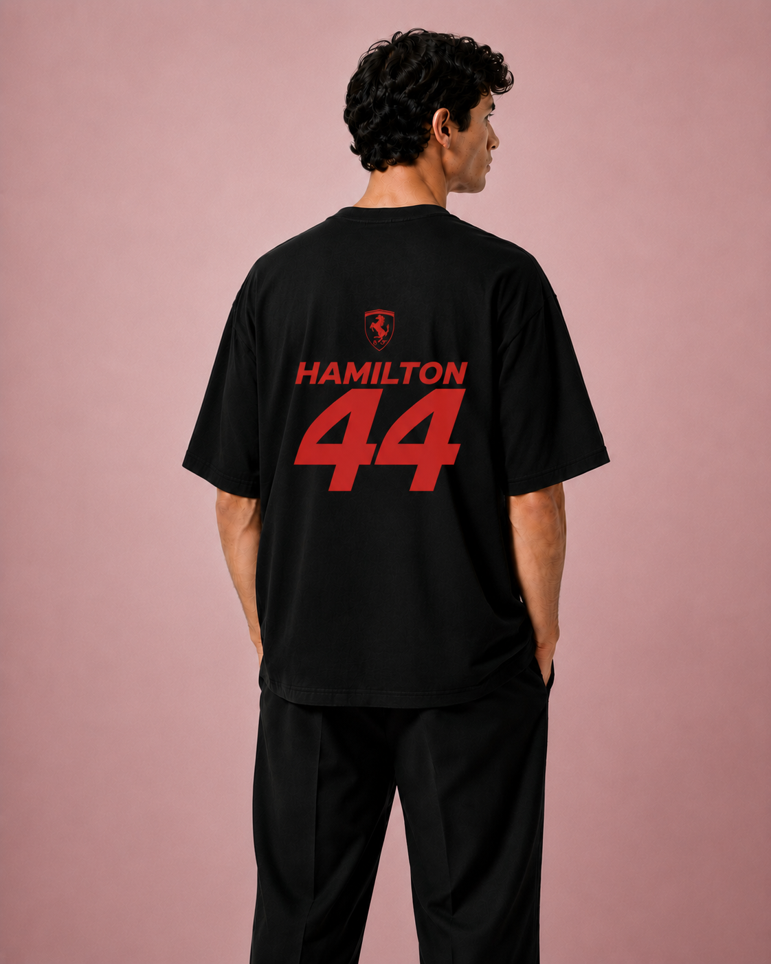 Lewis HAMILTON F1 Ferrari Set (T-shirt + CAP)