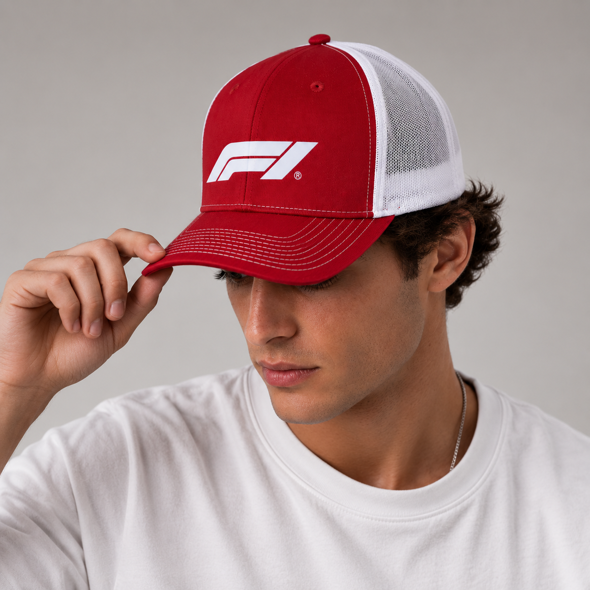 F1 Premium Red Cap