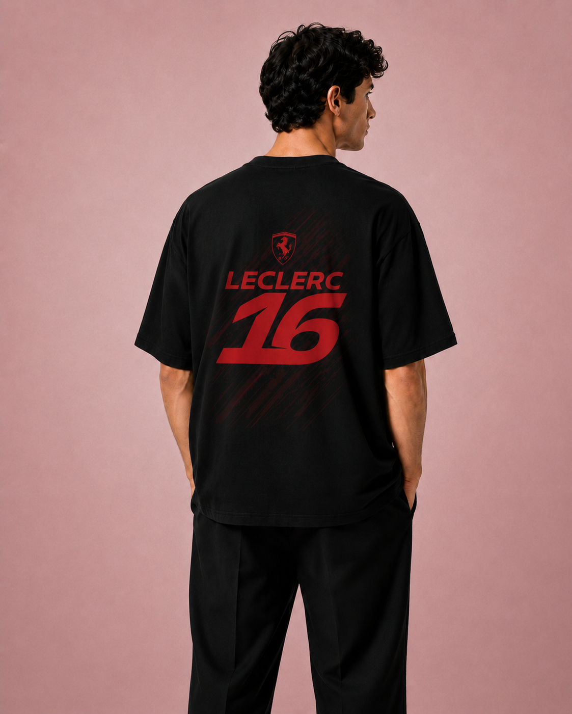 CHARLES LECLERC Ferrari F1 Oversized T-shirt